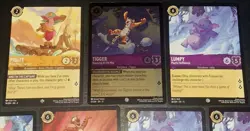 Foil Tigger - Piglet -Heffalump "Winnie The Pooh Themed" Disney Lorcana TCG Lot - Image 5