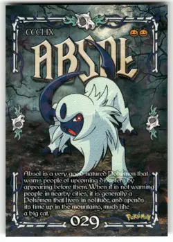 Absol #29- Cracked Ice Holo - Prisma Trick or Treat Cards - Pokemon - Image 1