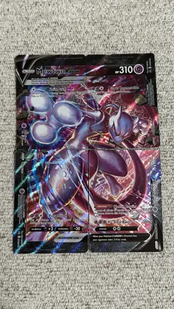 Pokemon TCG Mewtwo V-UNION V-UNION Rule 4-Card Lot Holo EN 2021 SWSH159-162 - Image 1