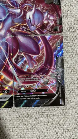 Pokemon TCG Mewtwo V-UNION V-UNION Rule 4-Card Lot Holo EN 2021 SWSH159-162 - Image 4