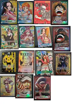 One Piece Collectible Trading Cards Lot – 31 Cards (Mixed Set, Fan/Custom Cards) - Image 2
