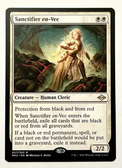 MTG - Sanctifier en-Vec - MH2 (#27) -Regular-NM - Image 1
