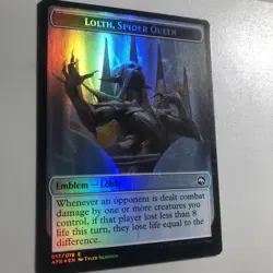 Spider / Emblem Lolth, Spider Queen - Foil Double Side Adventures 017 007 - Image 5