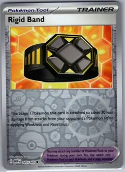 Rigid Band 165/165 Reverse Holo SV: Scarlet & Violet 151 - Pokemon Card - NM - Image 1