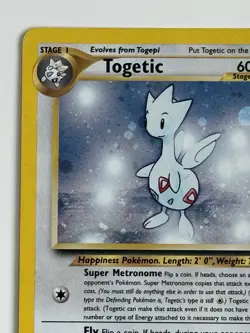 Pokemon TCG Togetic 16/111 Neo Genesis Unlimited Holo - Image 2
