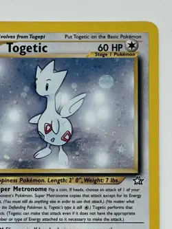 Pokemon TCG Togetic 16/111 Neo Genesis Unlimited Holo - Image 3