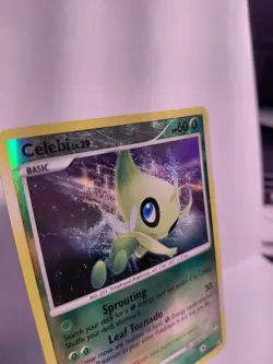 Celebi - 7/123 - Pokemon Diamond & Pearl: Mysterious Treasures Reverse Holo - Image 4