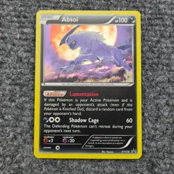 Pokemon TCG Absol XY178 Black Star Promo Holo Rare NM XY Promo - Image 3