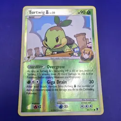 Turtwig GL 85/111 Platinum Rising Rivals Common LP Pokemon TCG English - Image 1