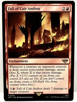 MTG -Fall of Cair Andros -Lord of the Rings LTR-#0124-Regular- NM - Image 1