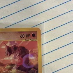 Pokemon TCG Onix 098/147 Aquapolis Common Regular English Basic 60HP - Image 4