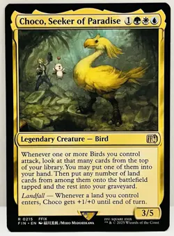 Choco, Seeker of Paradise -#215-MTG-FINAL FANTASY-Regular-NM - Image 1