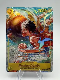 Monkey D. Luffy (Alt Art) OP15-119 SEC Adventure on KAMI's Island ENGLISH OP15 - Image 1
