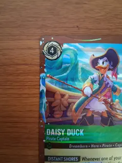 Daisy Duck Pirate Captain (Disney Cruise Promo) Lorcana Promo, NM - Image 4