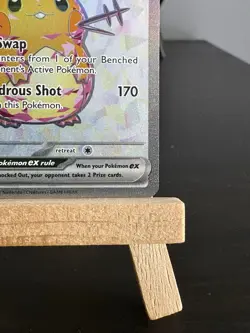 Pokemon TCG Dedenne EX Holo Full Art Ultra Rare Card Paldea Evolved 239/193 - Image 4