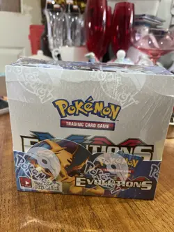 POKEMON TCG EVOLUTIONS BOOSTER BOX XY 2016 FACTORY SEALED. - Image 1