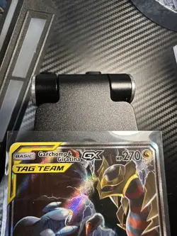 Garchomp & Giratina GX SM193 Holo Promo Card Sun and Moon Team LP Displays Nice - Image 3