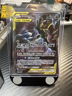 Garchomp & Giratina GX SM193 Holo Promo Card Sun and Moon Team LP Displays Nice - Image 4