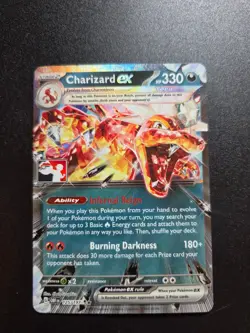 Charizard ex 125/197 Prize Pack Series Cards LP - Image 1