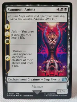 Magic MTG - Summon: Anima - Final Fantasy - NMINT #0120 - Image 1