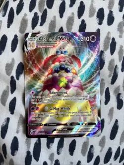 Alcremie VMAX 023/073 Champions Path Full Art Ultra Rare Pokemon TCG Card NM - Image 1