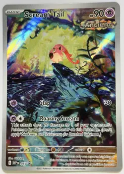 Scream Tail 065 Holo Promo Scarlet & Violet Promo Pokemon NM - Image 1