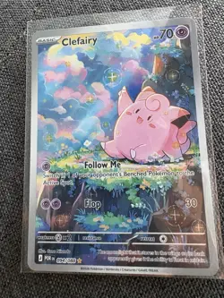 Pokemon Clefairy 094/088 Journey Together Full Art Holo IR ENG - Image 1