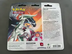 Pokemon TCG Cosmic Eclipse Triple 3 Blister Pack with Celebi Sun Moon - Image 2