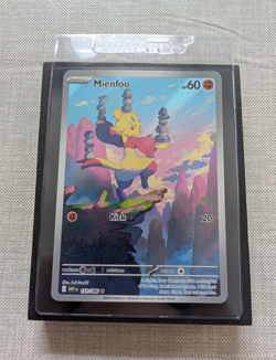 Pokemon TCG Mienfoo 133/086 Sv: White Flare Illustration Rare Holo EN 60 - Image 1