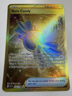 Pokemon TCG Rare Candy Scarlet Violet 256/198 NM condition - Image 1
