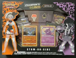 Pokemon TCG Champion's Path Stow On Side Special Pin Collection Box GENGAR - Image 1