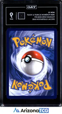 Pokemon 2024 Mew ex 232/091 Full Art SIR Paldean Fates TAG 9 - Image 2