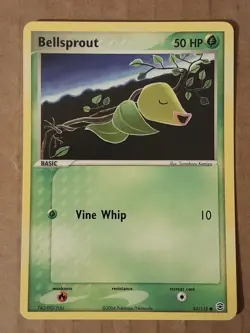 Pokemon Bellsprout 53/112 Fire Red Leaf Green NM See Pictures - Image 1