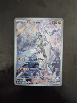 Pokemon Journey Together N’s Reshiram 167/159 Illustration Rare Holo - Image 1