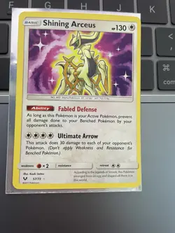 The Pokemon Company Shining Arceus Shining Legends 57/73 Shiny Holo Rare 130 HP… - Image 1
