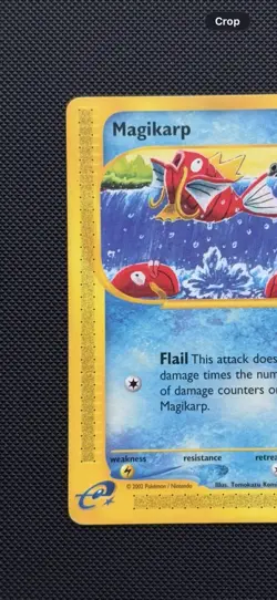 Pokemon TCG Magikarp 118/165 Expedition 2002 E-Reader Regular - Image 3