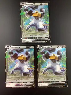Pokemon TCG Melmetal V SWSH224 Black Star Promo Holo Stamped NM - Image 1