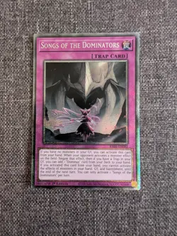 Yugioh! Songs of the Dominators RA05-EN081 Starlight Rare 1st Ed - Image 2