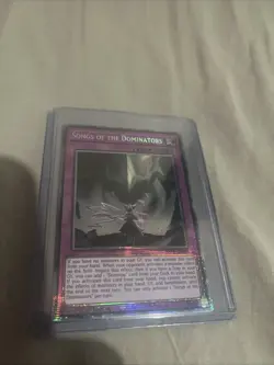 RA05-EN081 Songs of the Dominators Starlight Rare 1st Edition YuGiOh - Image 1