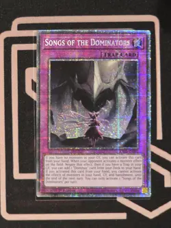 RA05-EN081 Songs of the Dominators Starlight Rare 1st Edition YuGiOh - Image 1