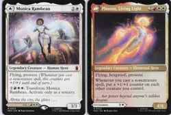 Monica Rambeau 23 Mythic Marvel Super Heroes Magic: The Gathering Near Mint - Image 3