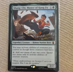 1x Shang-Chi, Master of Kung Fu MTG - Marvel Super Heroes - NM-Mint - Image 1