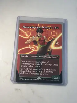 Shang-Chi, Master of Kung Fu (Borderless) (0370) Marvel Super Heroes Regular MTG - Image 1