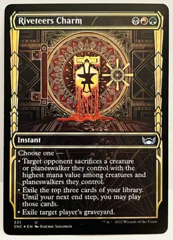 Riveteers Charm (Showcase) - FOIL-#331-MTG-Streets of New Capenna (SNC)-NM - Image 1