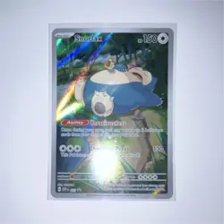 Pokemon TCG Snorlax 051 Scarlet & Violet Promo Holo ENG 150 HP Basic Gossan - Image 2