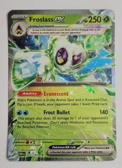 Froslass ex 003/182 Double Rare Paradox Rift Pokemon Holo NM - Image 1