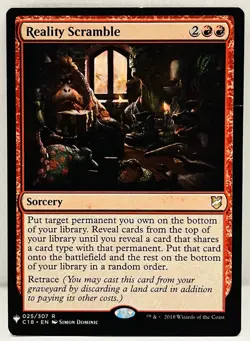 Reality Scramble - #25-MTG-The List Reprints (LIST)-Regular-LP - Image 1