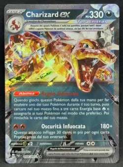 POKEMON~CHARIZARD EX~054/091~DESTINO DI PALDEA~ITA~NM - Image 1
