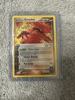 Pokemon Celebrations: Classic Collection Team Magma's Groudon 9/95 - NM - Image 1