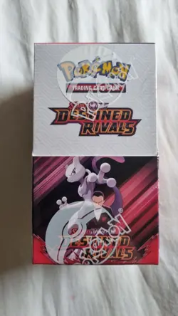 Pokemon TCG Destined Rivals Sealed Half Booster Box BRAND NEW 18 Packs - Image 1